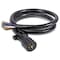 Dr Infrared Heater 8 ft. 7-Way Trailer Plug Cord Wiring Harness, Weatherproof, Corrosion Resistant Inline Cable DR-RV108 - alternate 1